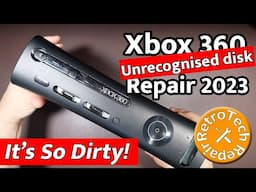 This DIRTY Xbox 360 that won't read disks, but why?