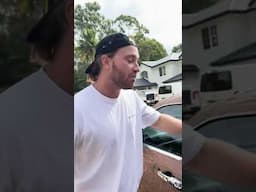 We covered his Car in Chocolate! 😂 #short #funny #chocolate