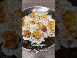 Knuspriger Kartoffel-Gurkensalat