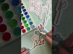 Watercolor Flower Bouquet 🎨💐