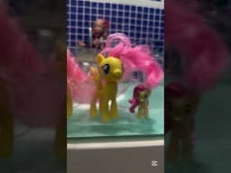Elsa and Anna toddlers My Little Pony spa part 2