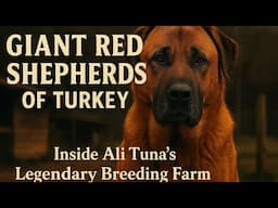 The Red Giants of Anatolia | Inside Ali Tuna’s Boz Shepherd Legacy