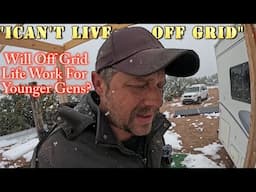 Off Grid Life DONE: Testosterone Levels Going Down