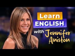 Learn English with JENNIFER ANISTON — Funny Talk Show Interview