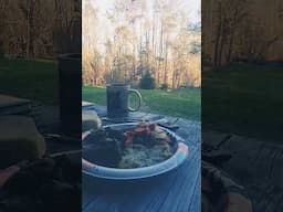 View From The Dinner Table Tonight. Deer Roast supper 🍽