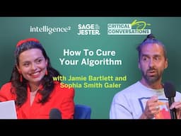 How To Cure Your Algorithm, with Jamie Bartlett