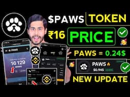 Paws Airdrop Price Prediction 🔥 paws price prediction, paws new update, paws token price, paws price