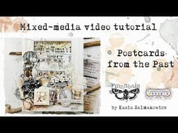🤍 Postcards from the past 🤍 by @kasiasalmanowicz for Finnabair