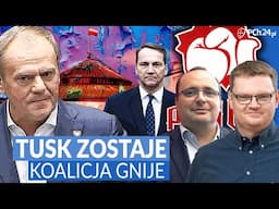 POGODA, PALADE, KARPIEL: TUSK ZOSTAJE, KOALICJA GNIJE