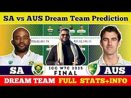 SA vs AUS Dream11 Prediction|SA vs AUS Dream11 Test|SA vs AUS Dream11 Team Prediction|