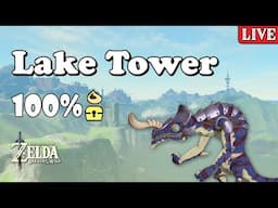 BotW on Switch 2! Lake Tower Region 100% Completion Walkthrough Zelda Breath of The Wild
