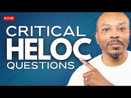 🔴 Critical Questions to Ask BEFORE Opening a HELOC