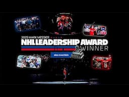 Alex Ovechkin Named 2025 Mark Messier NHL Leadership Award Winner