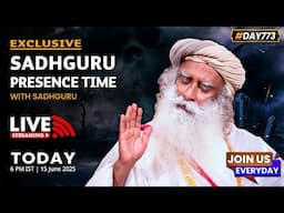 🔴LIVE | Sadhguru Presence Time | Isha Yoga Center | 6 pm IST | 15 June | Death | #Day773