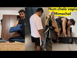 Pahadon ka bulawa aaya ⛰️ Hum chale vapis Himachal 🤩🤪 Mai aur bhai ne top kiya 😅😋