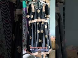Simple Long Top From Saree Customized by Iraivi, Erode.. WhatsApp @9629762795 #top #maxidress