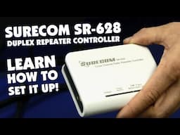 Turn 2 handhelds into a REPEATER with the Surecom SR-628 Duplex Repeater Controller!