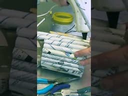 I tackled a newspaper craft… #diy #crafting #crafts #craft #recycle #shortvideo #shortsvideo #short