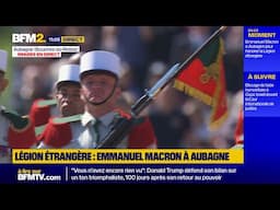 🟡Suivez en direct l'hommage à la Légion étrangère d'Emmanuel Macron à Aubagne