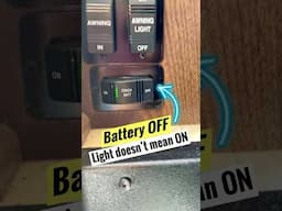 Tricky Motorhome Battery Switch