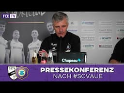 Die Pressekonferenz nach dem Auswärtsspiel in Verl