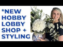 *NEW SHOP WITH ME AT HOBBY LOBBY + STYLING TIPS
