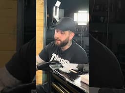 BTS with Josh Hurrel filming our next tattoo tutorial! 🎥 | #Shorts