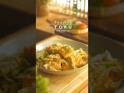 Braised Tofu with Cabbage Recipe #cooking #tofu #cabbage #easyrecipe