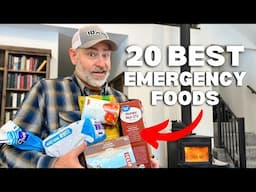 20 Foods to Stockpile that NEVER Expire