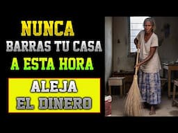 NUNCA Barras tu Casa a ESTA HORA o ALEJARÁS el Dinero y la Buena Fortuna