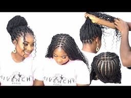 Latest Innovation : Trending Sew In Classic Boho Braids Hairstyle / Under 1hrs ft Janet collection