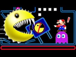 Mario turns to PAC-MAN with Every Seed Powerups But PACMAN is Forbidden Here | ADN MARIO GAME