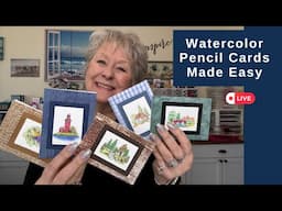 The Art of Watercolor Pencil Cards: Bring Framed Scenes to Life with Vibrant Color