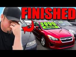 COLLAPSE WARNING ISSUED For Car Dealerships