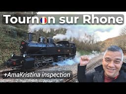 Riding a Historic Steam Train 🇫🇷 EPIC Scenic Journey FRANCE!