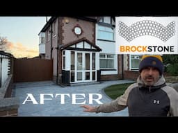 Transforming A Bland Concrete Driveway Into An Attractive BLOCK-PAVED Surface & Lush Lawn!
