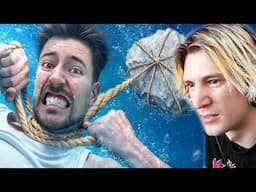 Would You Risk Drowning for $500,000? | xQc Reacts to MrBeast