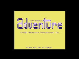 8th June 2025 Ti99 game Scott Adam's Adventure