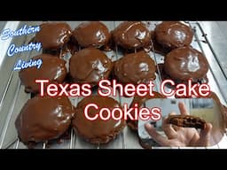 Texas Sheet Cake Cookies