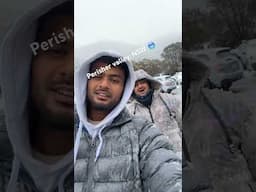 Live snowfall experience  🥶