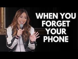 When You Forget Your Phone | Anjelah Johnson-Reyes Stand Up Comedy