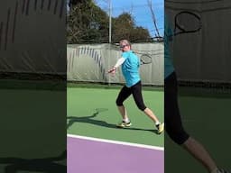✅ Use your entire body for more power on the #tennisforehand