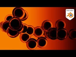 10 Minute Tutorial - Organic Cell Effect In Geometry Nodes (Blender Tutorial)