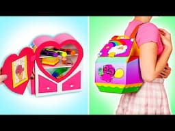🎁 From Box to Wow ✨ | Fun & Simple Cardboard Crafts for Kids and Family 👨‍👩‍👧‍👦✂️ #diyforkids