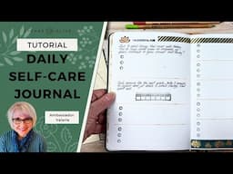 How To Journal for your Mental Wellness | Self Care Box In Use