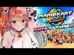 【MARIO KART WORLD】a new era ! using my new SWITCH 2 for the 1ST TIME #kfp #キアライブ