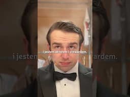 🤔 Czy da się połączyć pracę stewarda, z aktorstwem?