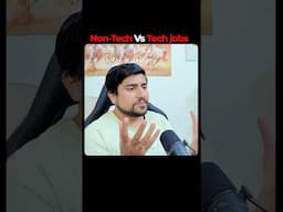 Current Scenario: Non Tech VS Tech Jobs