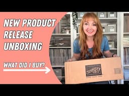 New Unboxing Scrapbooking & Card Making Release Stampin' Up!