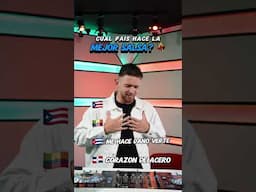 Yo creo que Puerto Rico se lleva esta 😲 En tu opinión, cual país hizo la mejor salsa?💃 Comentalo ⬇️